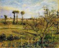 Atardecer en Valhermeil cerca de Pontoise 1880 Camille Pissarro
